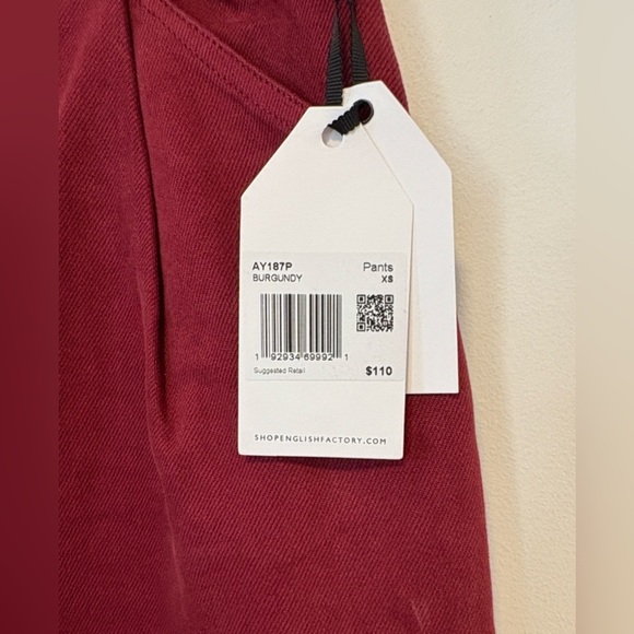 English Factory high waited chinos NWT, sz : XS - Picture 9 of 12